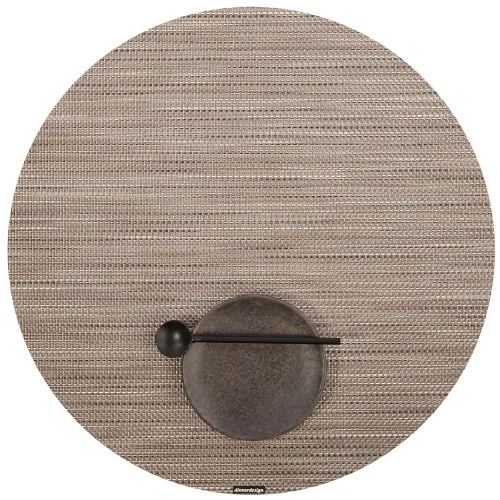 dinnerdesign - Placemat Round Chroma Tawny