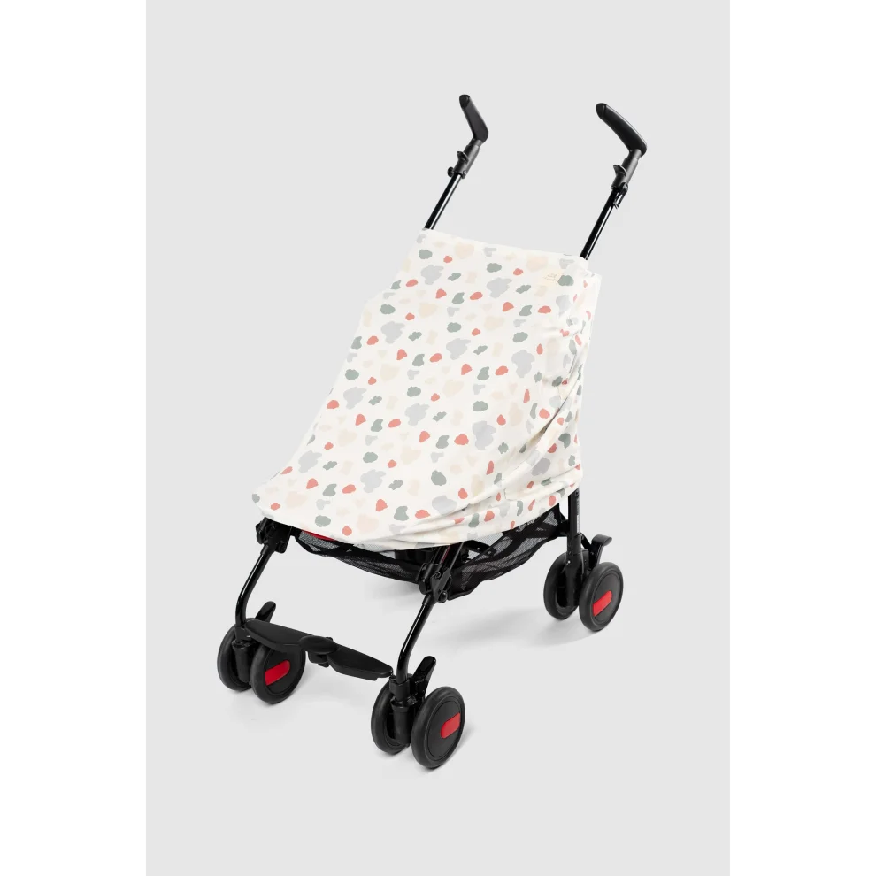 Little Gusto - Breastfeeding And Stroller Cover With Bag