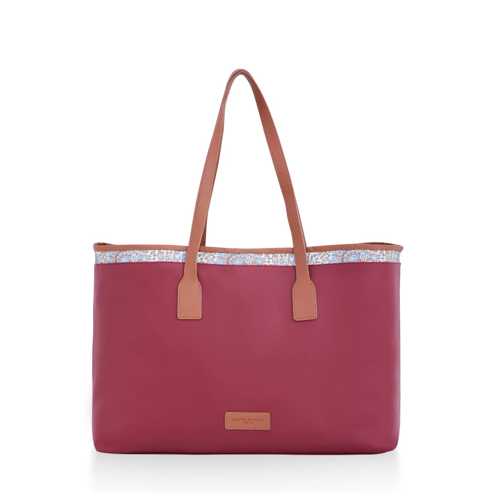 Laura Ashley - Shopping Bag Burgundy - SOLD OUT | hipicon
