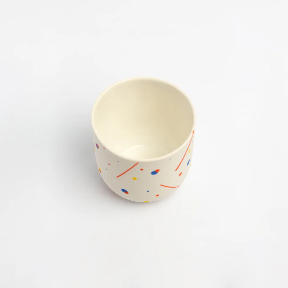 Yasemin Uğurlu Clay Works - Aria Dottie Porcelain Cup