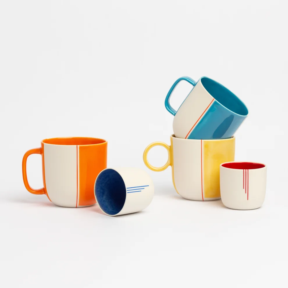 Yasemin Uğurlu Clay Works - Aria Trio Espresso Cup