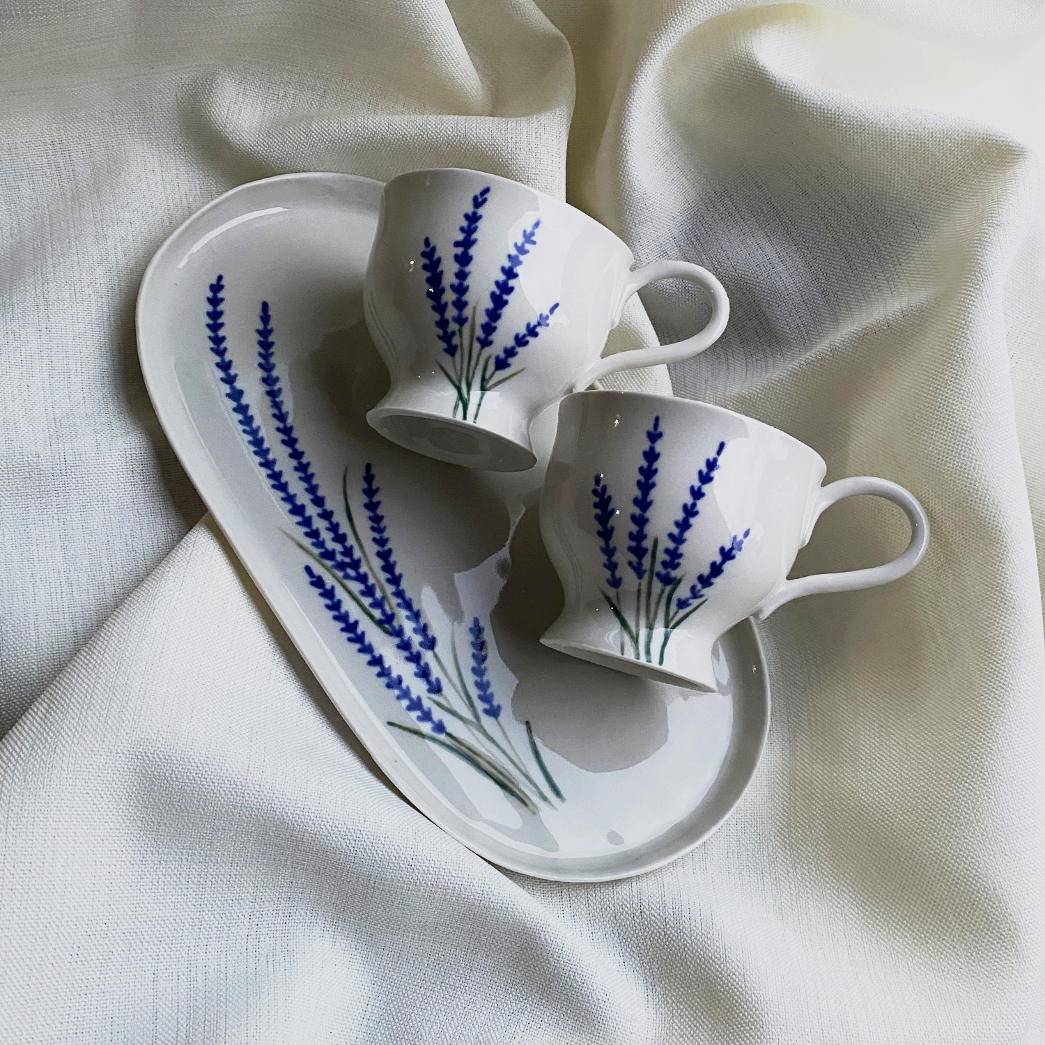 Lavander Porcelain Set