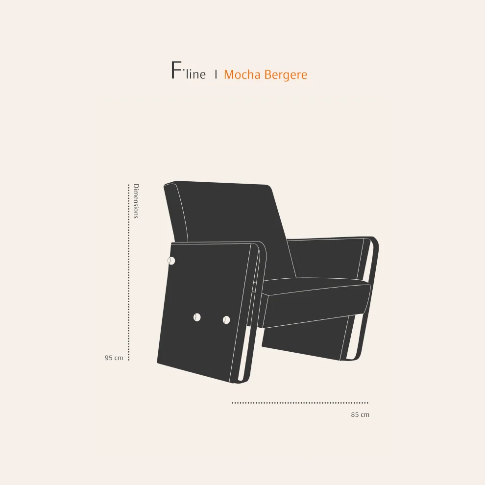 F Line Studio - Mocha Bergere