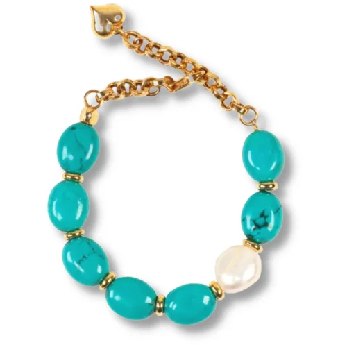 Linya Jewellery - Belz Pearl Chain Bracelet