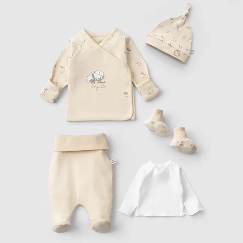 Little Gusto - Big Cotton 5-piece Newborn Set