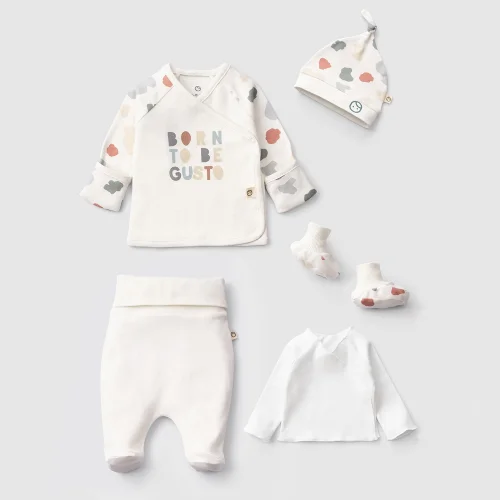 Little Gusto - Big Cotton 5-piece Newborn Set
