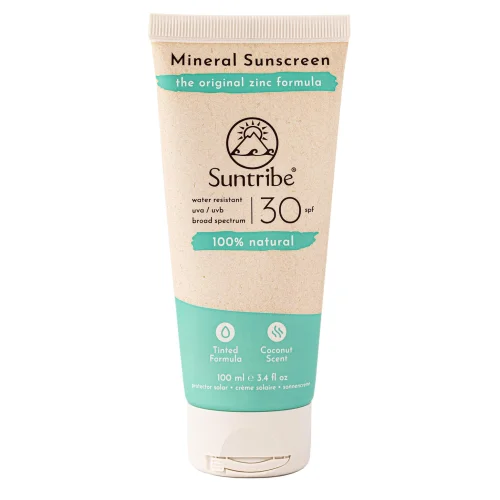 Suntribe - Doğal Mineral Güneş Koruyucu - Vücut Ve Yüz Spf 30