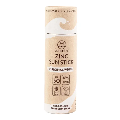 Suntribe - Doğal Mineral Çinko Güneş Koruyucu Stick Spf 30