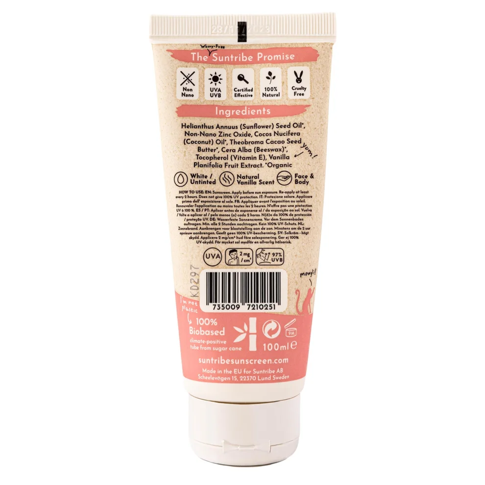 Suntribe - Baby & Kids Natural Mineral Sunscreen Spf 30