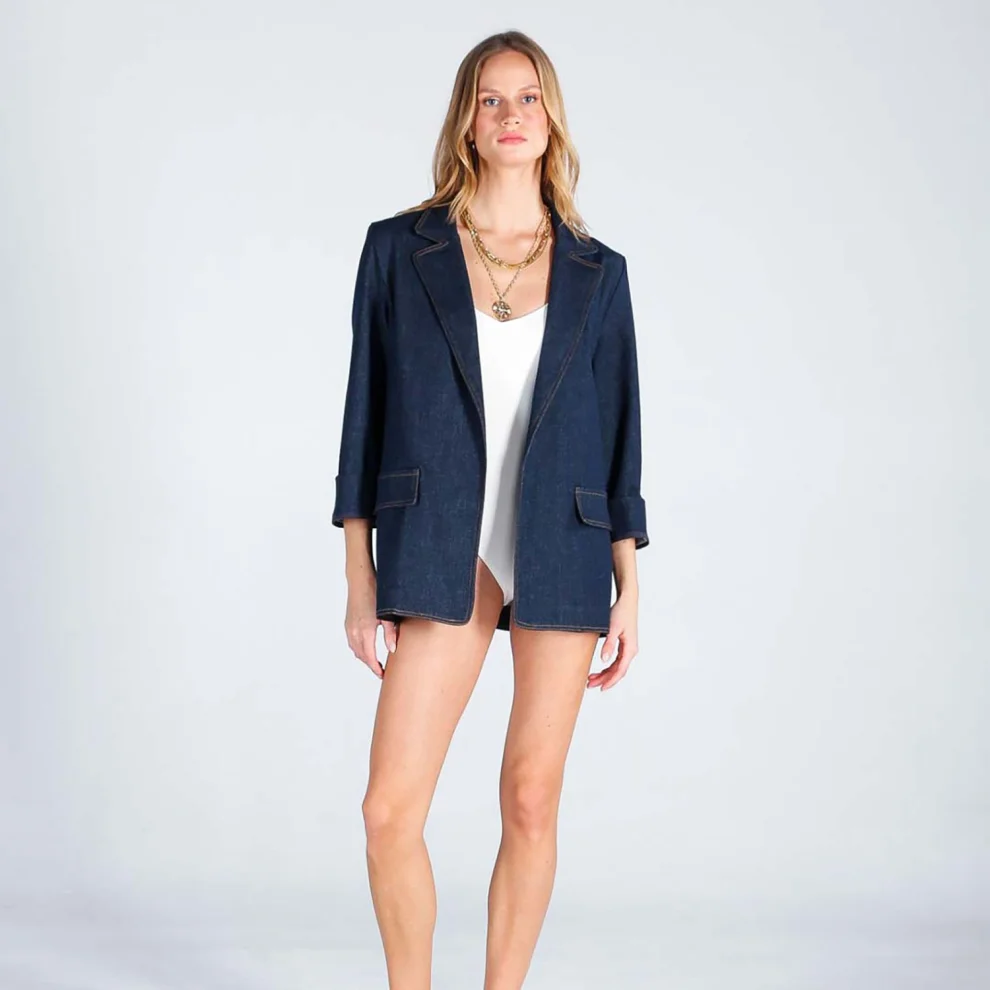 The Beach - Blazer Jean Ceket