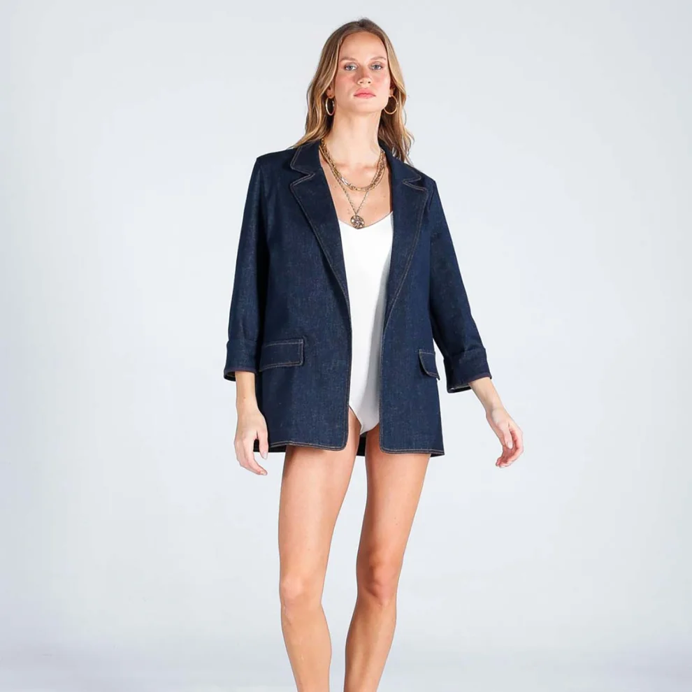 The Beach - Blazer Jean Jacket