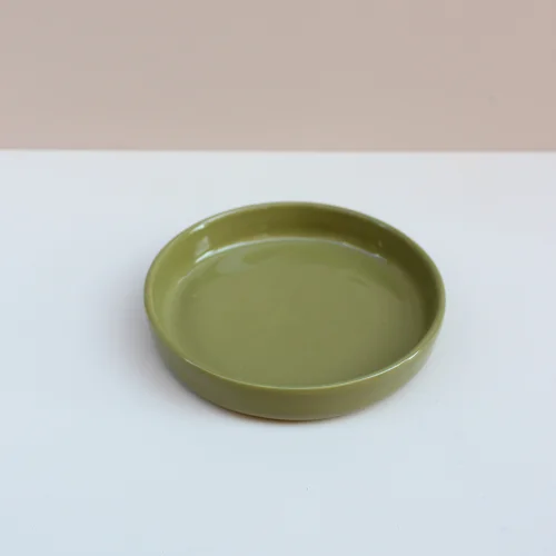 GA Ceramic - Small Green Plate