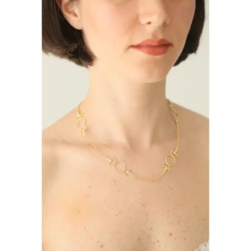 Dila Özoflu Jewelry - Skylar Chain Necklace