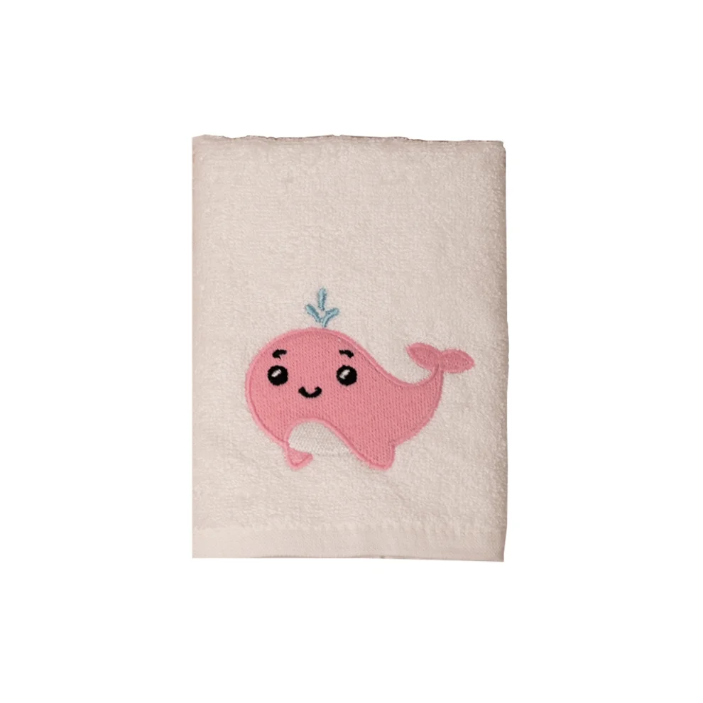 Happy Hands - Whale Kids Towel
