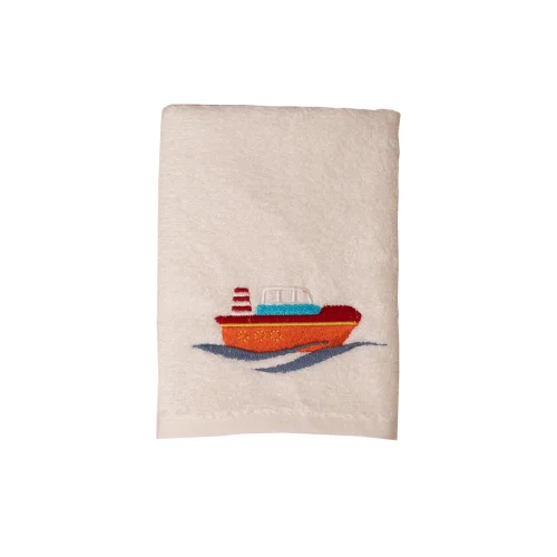 Happy Hands - Boat Kids Towel