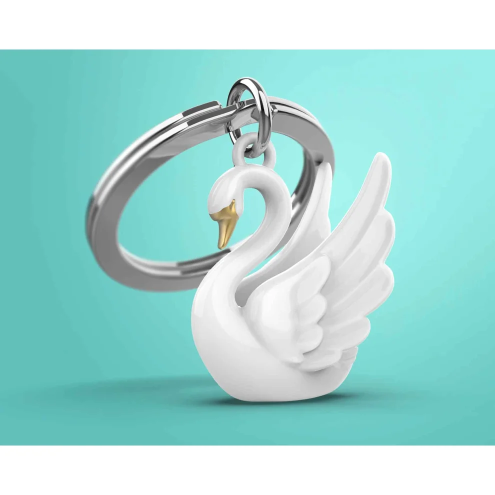 Swan keyring discount