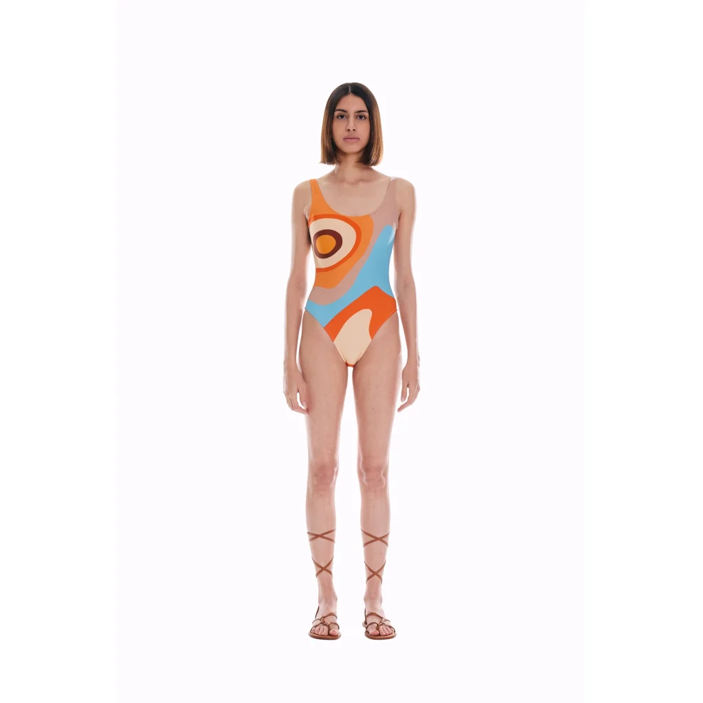 WAYT - Mars-print Recycled Swimsuit