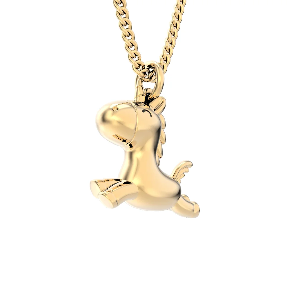 Chocli - Flying Unicorn Necklace