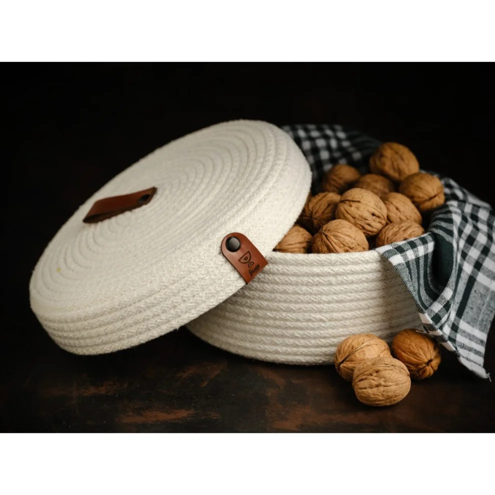 Joyso - Multi-purpose Cotton Rope Basket