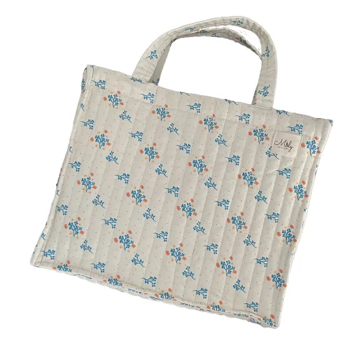 Magical Moly - Quilted Floral Shopper Bag