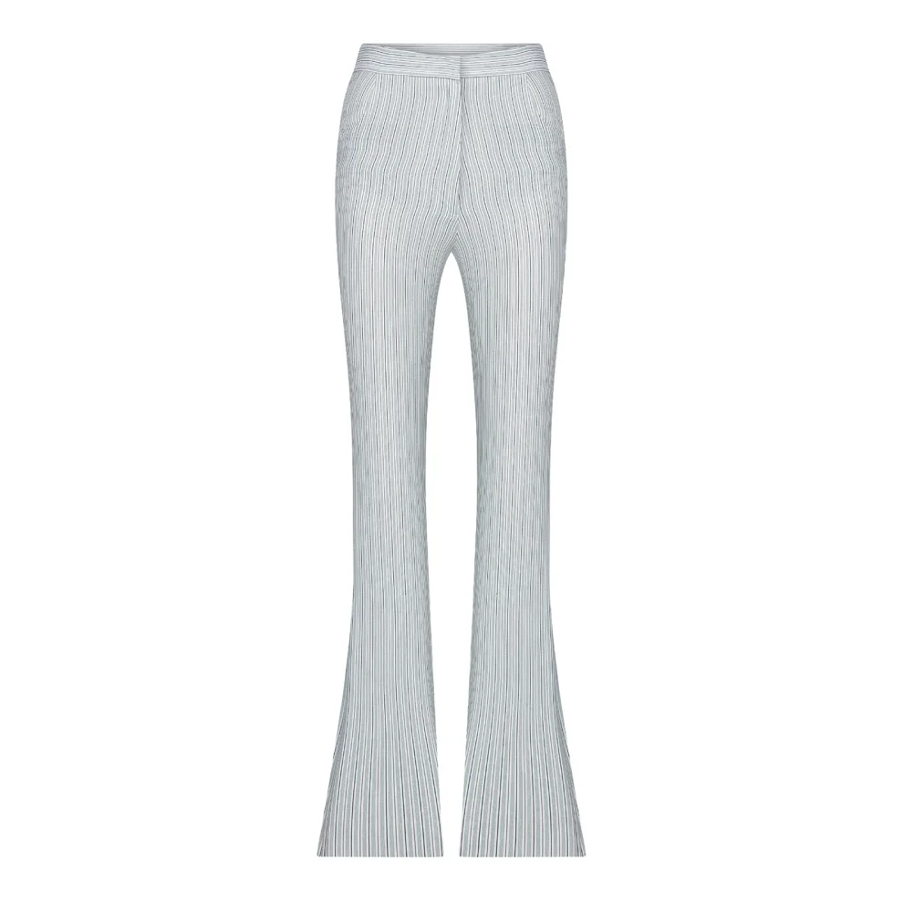 Nazlı Ceren - Doxy Flared Cotton Trousers