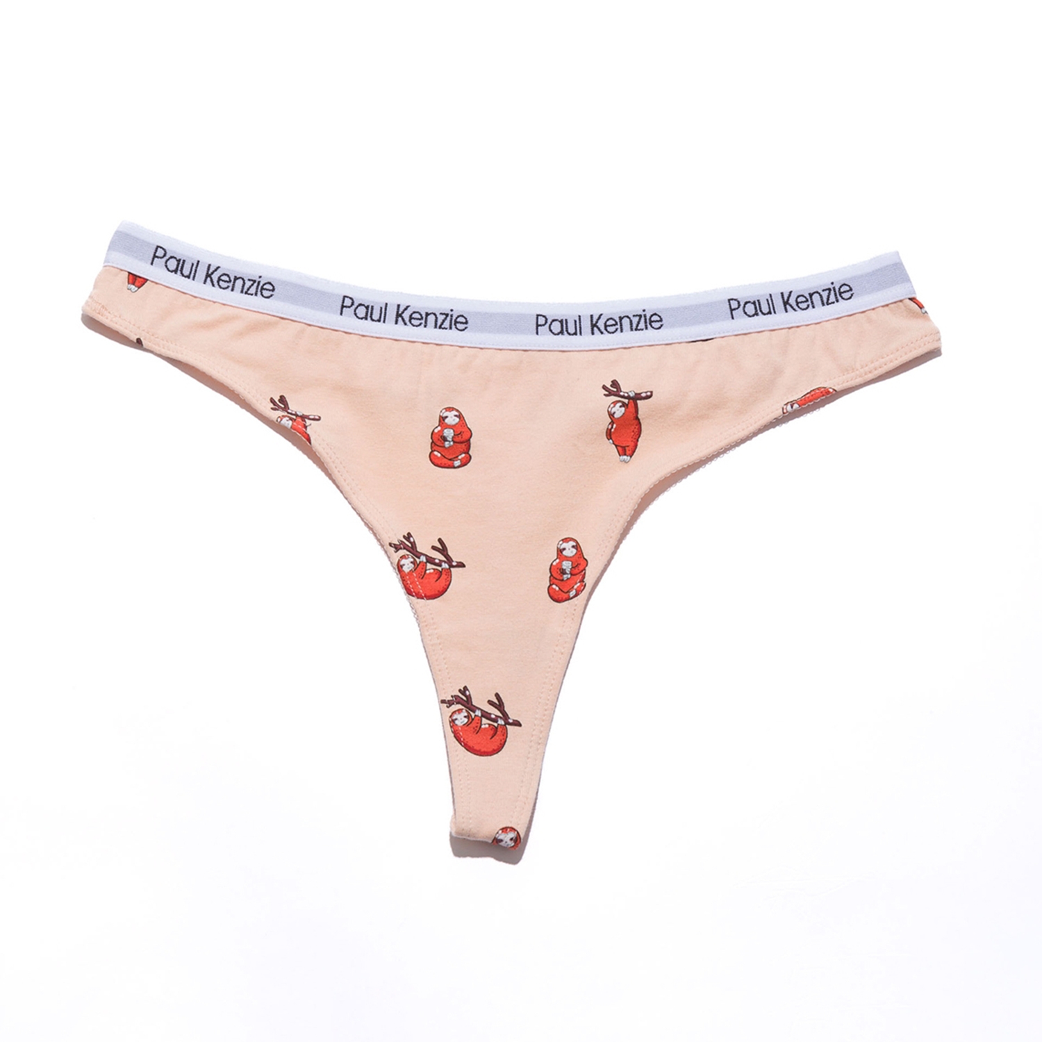 Patterned Women's String Panties - Couple Collection Lazy