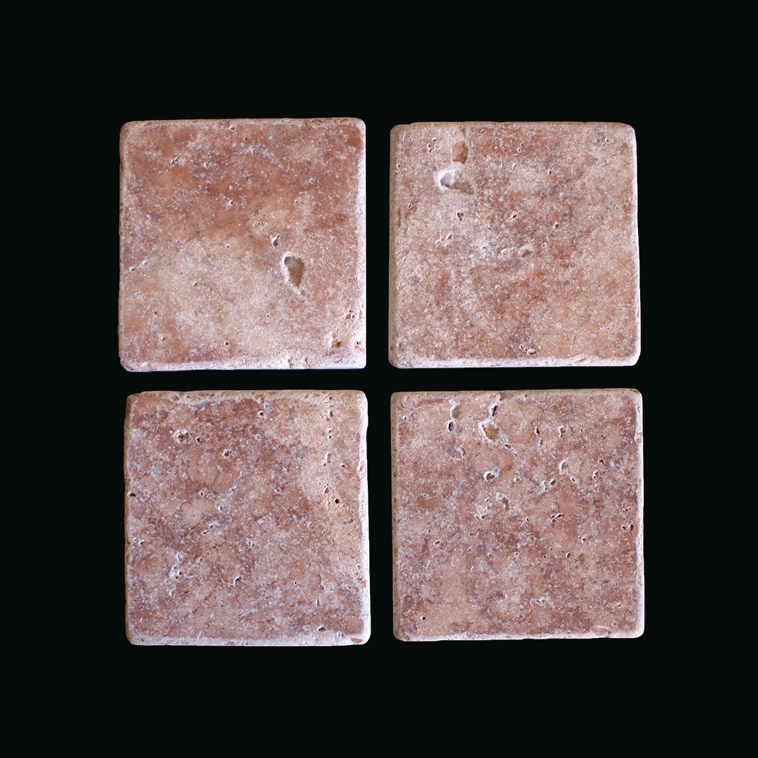 Travertine Coaster Set Of 4