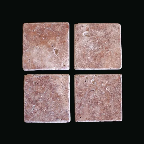 Yasu Living - Travertine Coaster Set Of 4