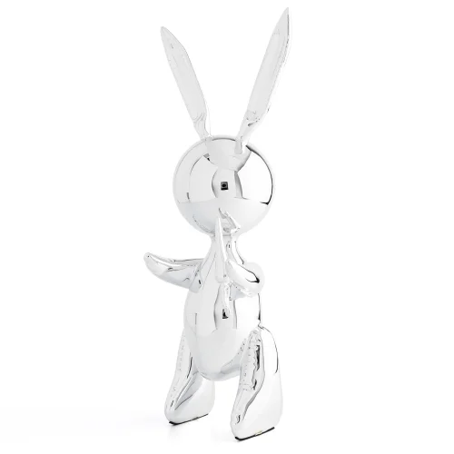 Editions Studio Art - Jeff Koons - Balloon Rabbit Silver | hipicon