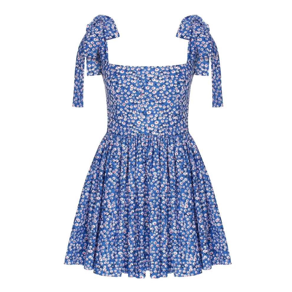 H and m on sale blue floral dress