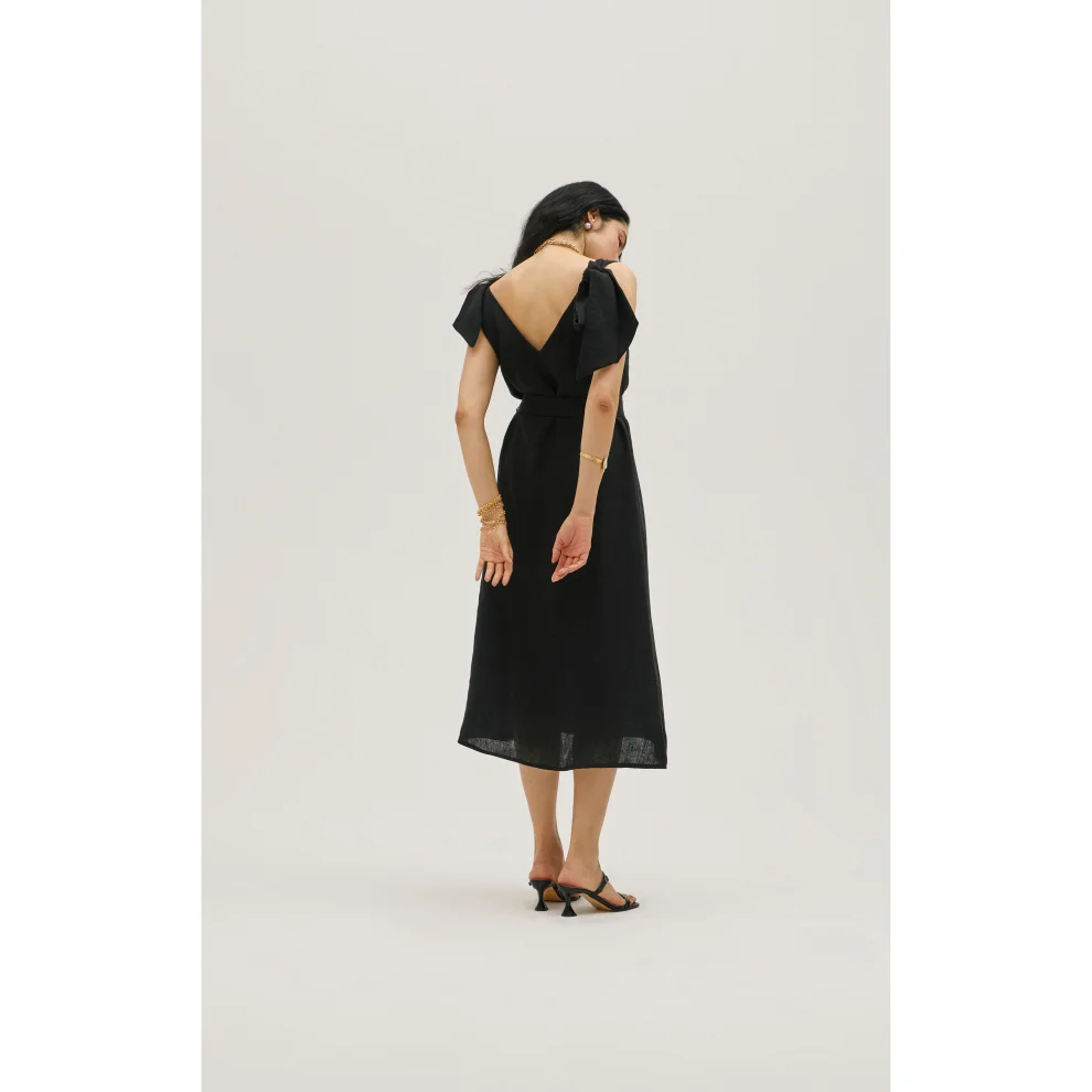 PILEA - Serana Linen Dress