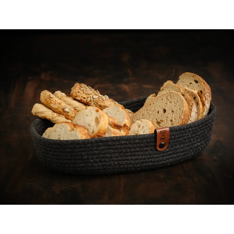 Joyso - Cotton Rope Handmade Bread Basket - Il