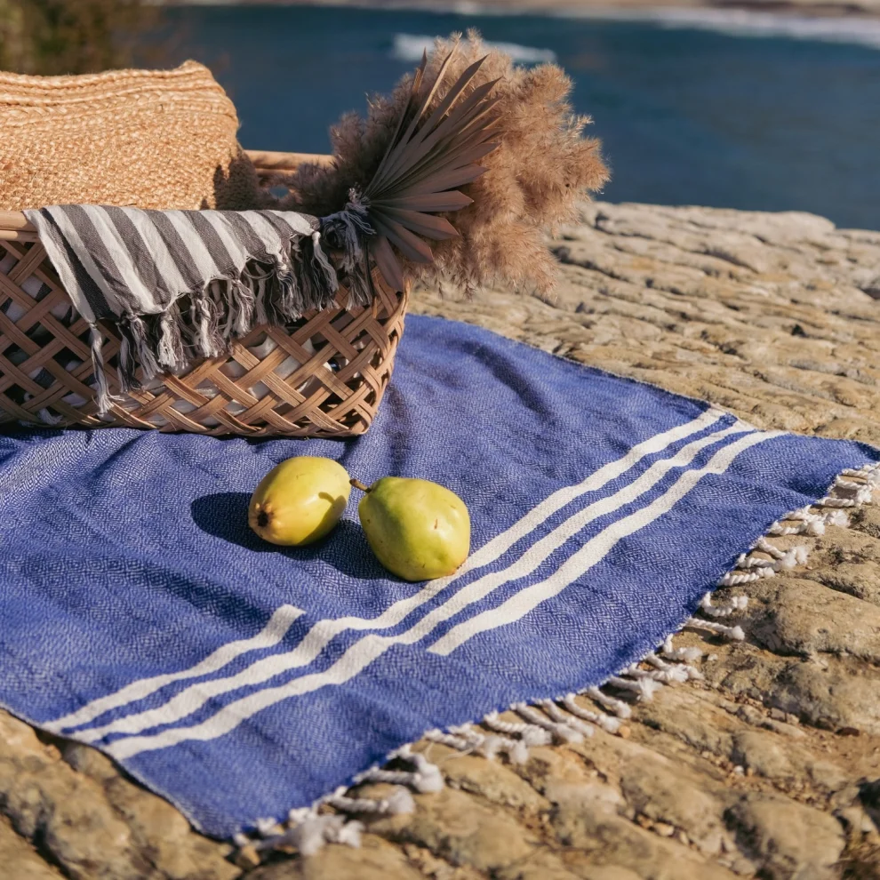 Prickly Pears - Ocean Towel