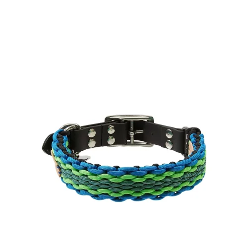 Redzill - Blugree Paracord Dog Collar