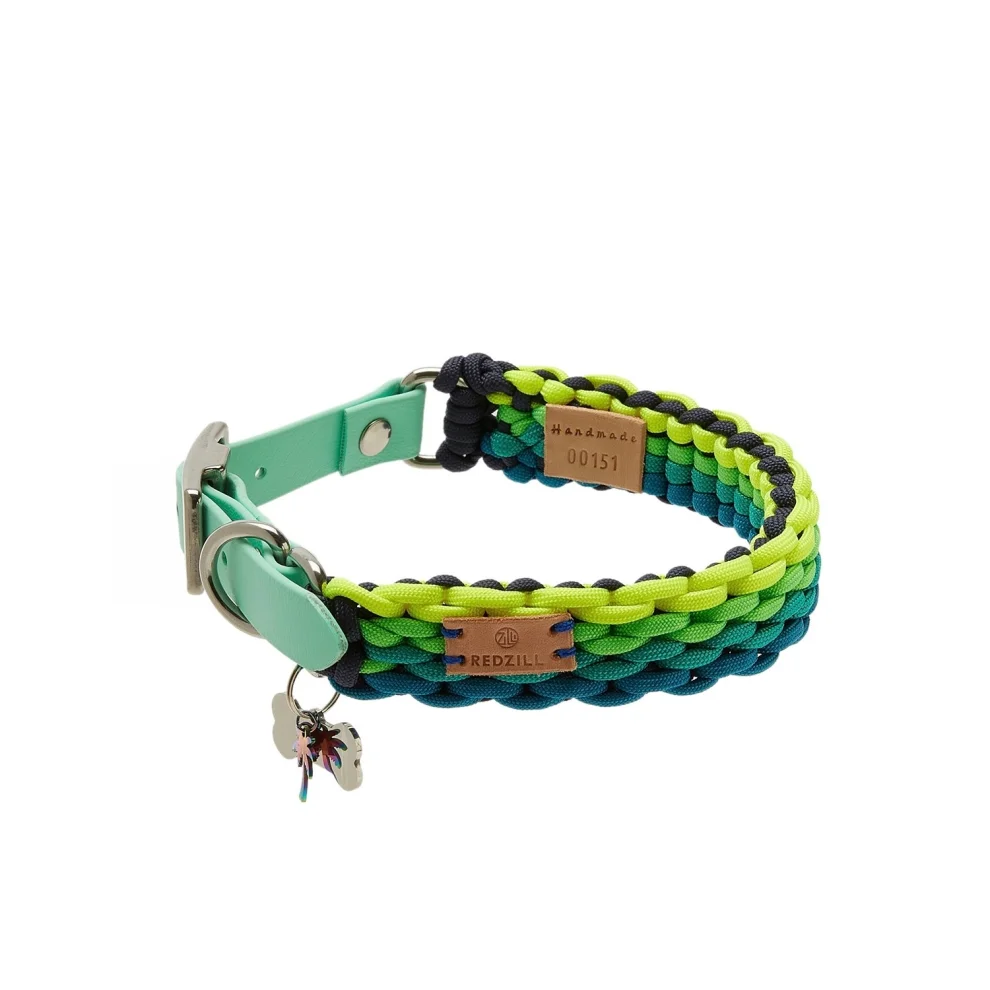 Redzill - Caribbean Paracord Dog Collar