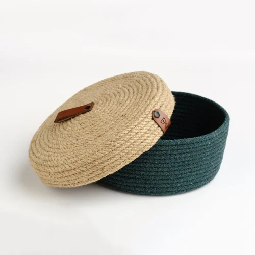 Joyso - Multi-purpose Jute Cotton Rope Basket