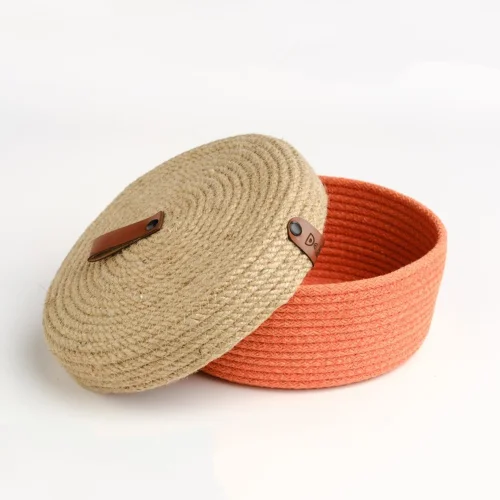 Joyso - Multi-purpose Jute Cotton Rope Basket