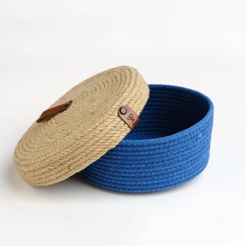 Joyso - Multi-purpose Jute Cotton Rope Basket