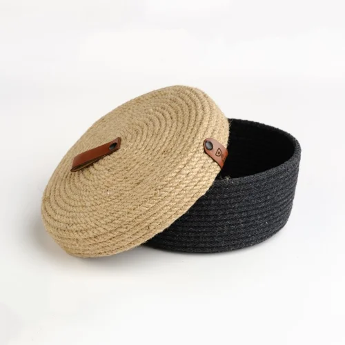 Joyso - Multi-purpose Jute Cotton Rope Basket