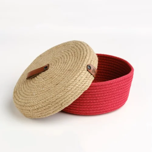 Joyso - Multi-purpose Jute Cotton Rope Basket