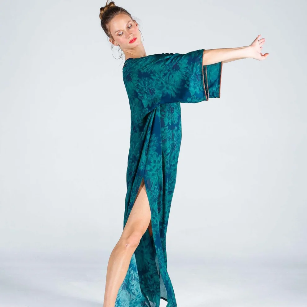 The Beach - Monsoon V Neck Kaftan Dress