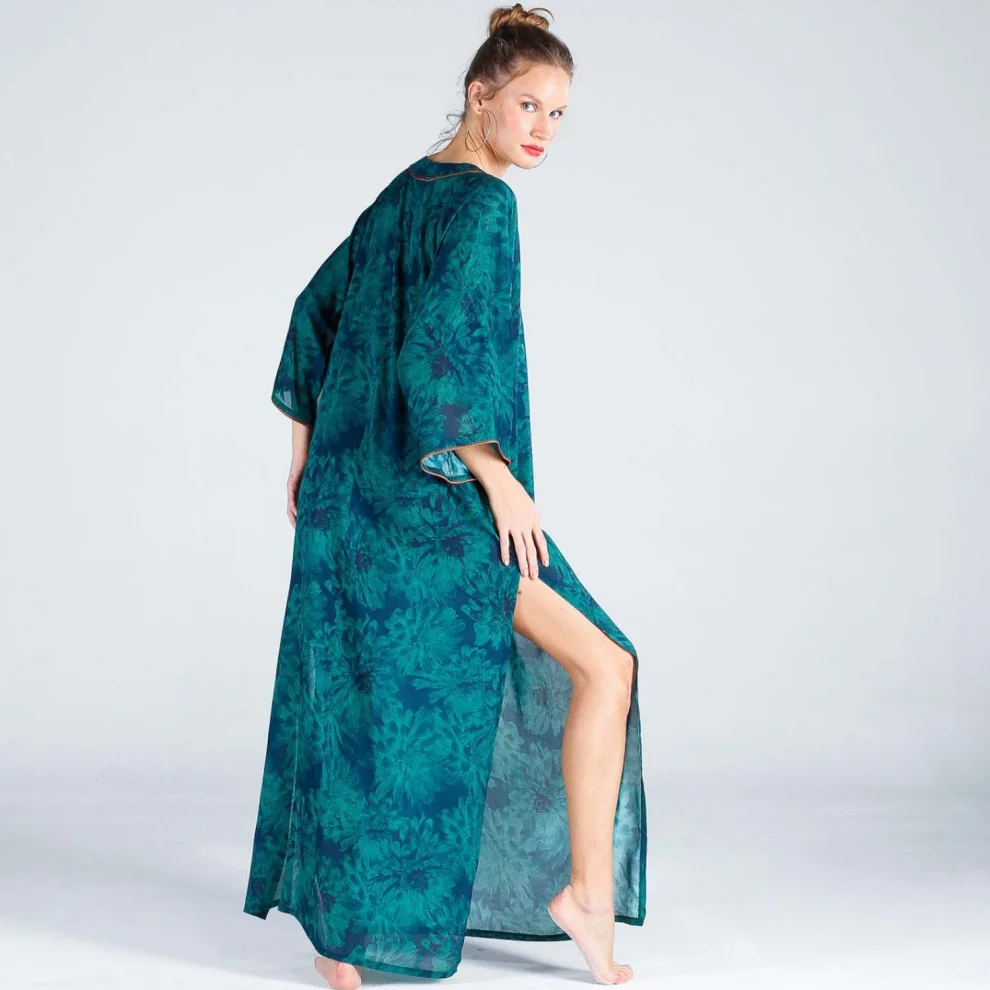 The Beach - Monsoon V Neck Kaftan Dress