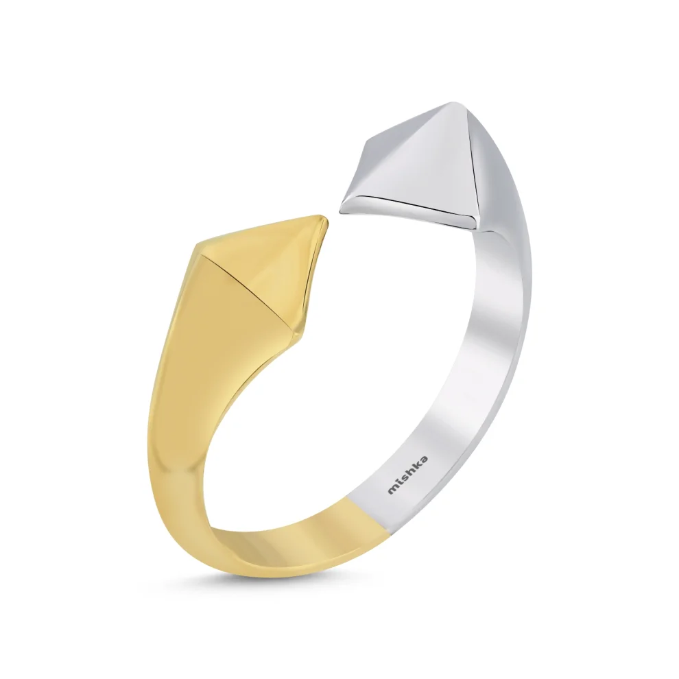 Mishka Jewelry - Chameleon Mini Gold Vermeil Pinky Ring