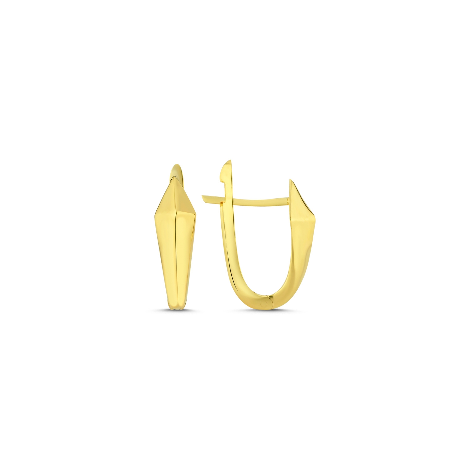 Innate Basic Gold Vermeil Silver Earring