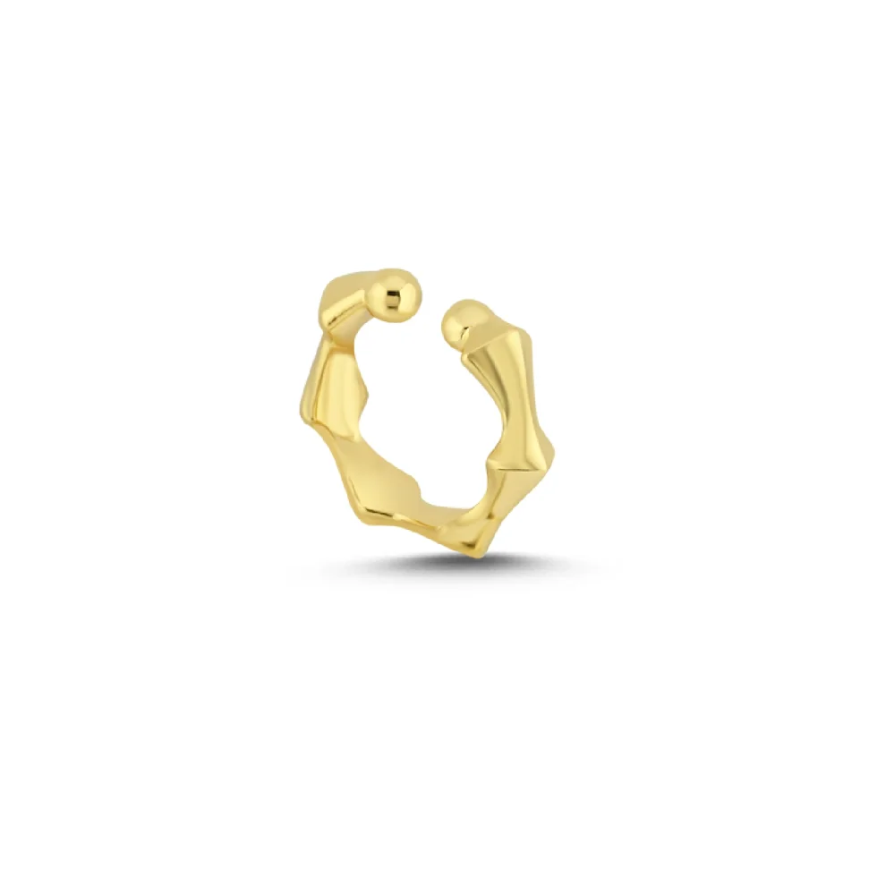 Mishka Jewelry - Nimble Gold Vermeil Ear & Lip Cuff