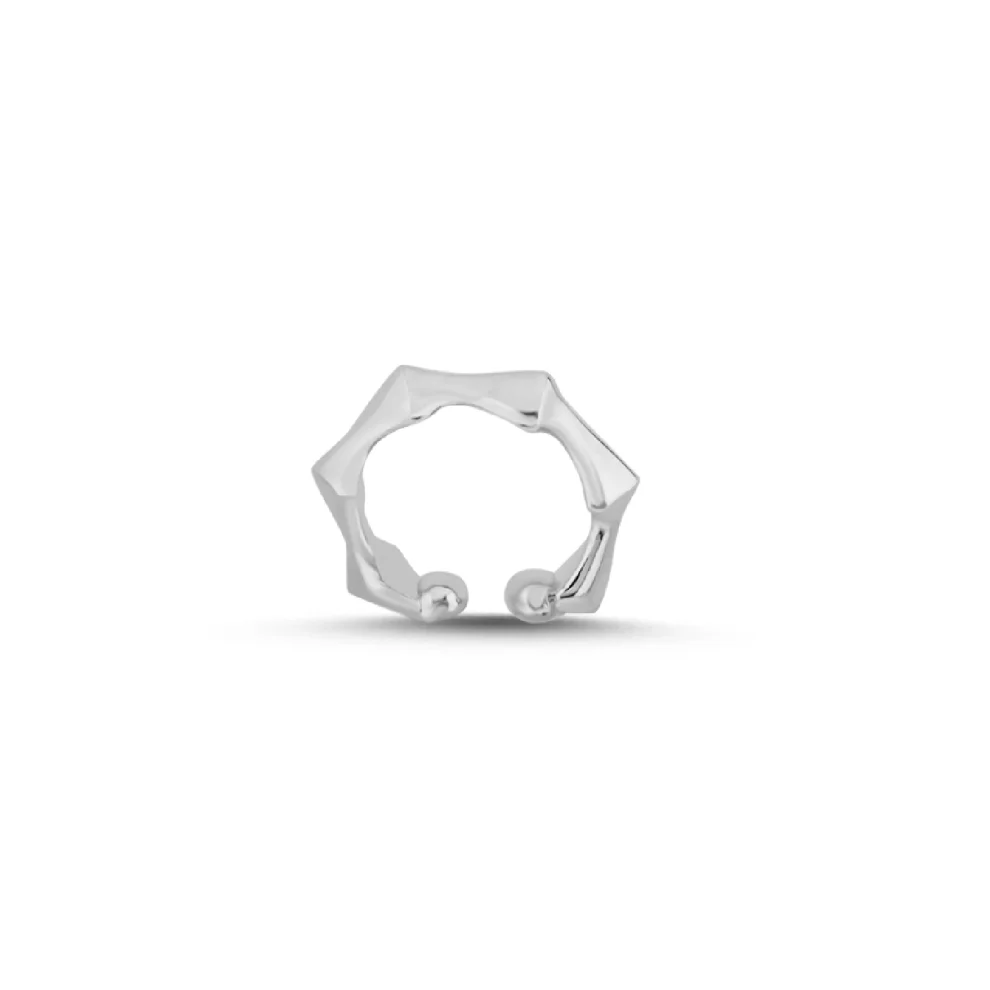 Mishka Jewelry - Nimble Silver Lip & Ear Cuff