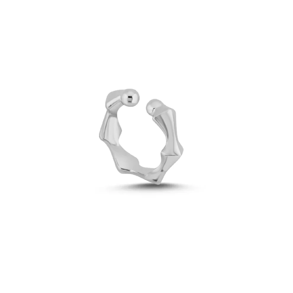 Mishka Jewelry - Nimble Silver Lip & Ear Cuff