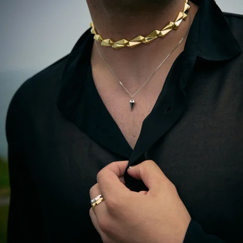 Mishka Jewelry - Urban Wilds Silver Pendant Necklace