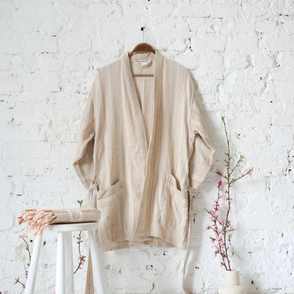 Prickly Pears - Rose Kimono