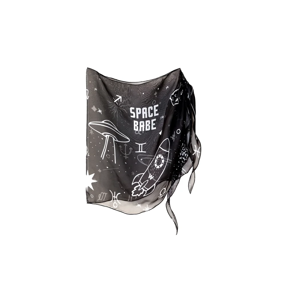 WAYT - Space Babe Celestial And Zodiac Print Sarong